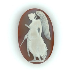 Victorian unmounted Sardonyx cameo