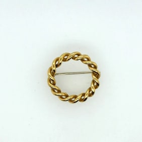 18K yellow gold TIFFANY & co, BROOCH