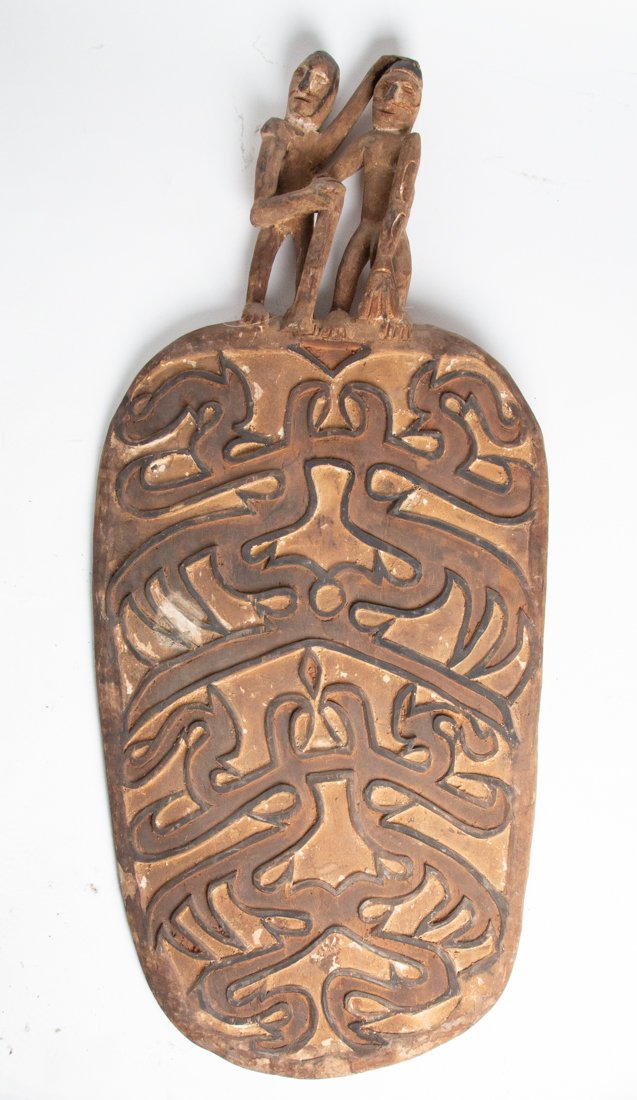 Ceremonial Papua New Guinea Ancestral Shield (1 of 7)