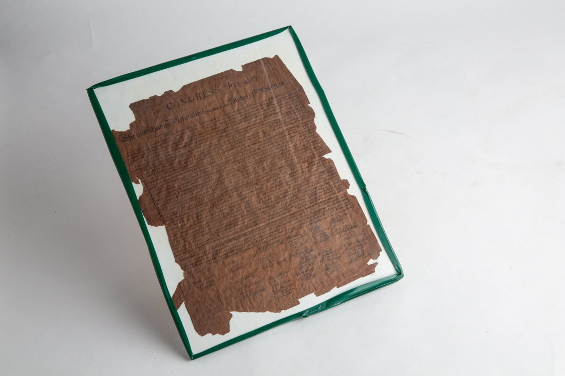 Declaration of Independence In CONGRESS July 4 1776 (1 of 5)