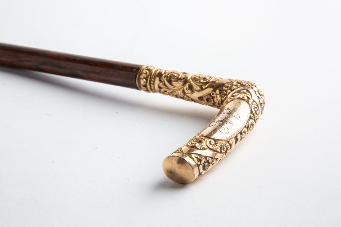 Victorian 10ct Gold Cane (1 of 5)