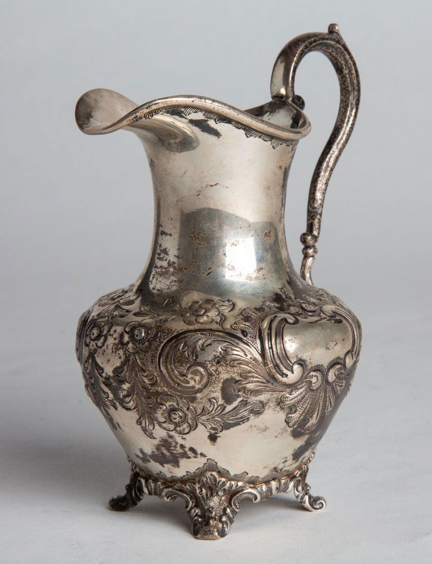 19th Century English Silver 252 grams Creamer 252 grams (1 of 5)