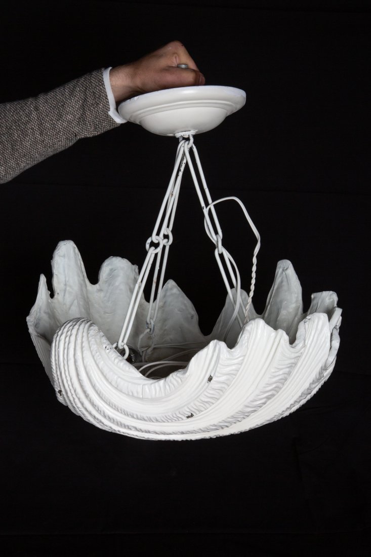 Mid-Century Sea Shell Chandelier (1 of 2)