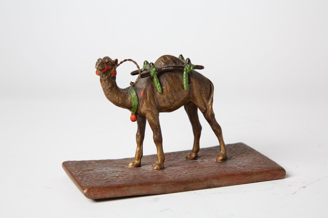 Late 19thC Coronet Austrian Orientalist 'Camel' Bronze (1 of 4)