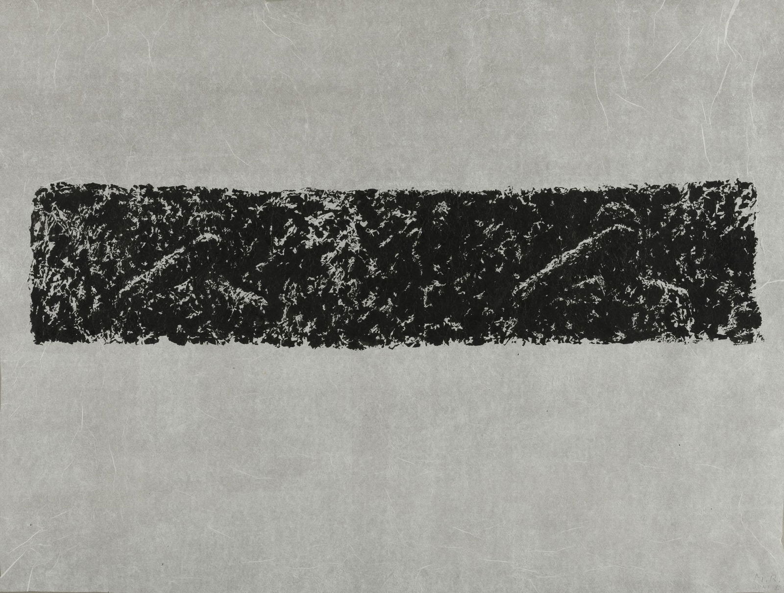 Markus Raetz (1941-2020), "Beobachten V", juin 1989: Markus Raetz (1941-2020), "Beobachten V", juin 1989 à Ramatuelle, encre de chine sur papier de soie collé sur papier aquarellé, monogrammée et datée, 88,5x113 cmProvenance : A