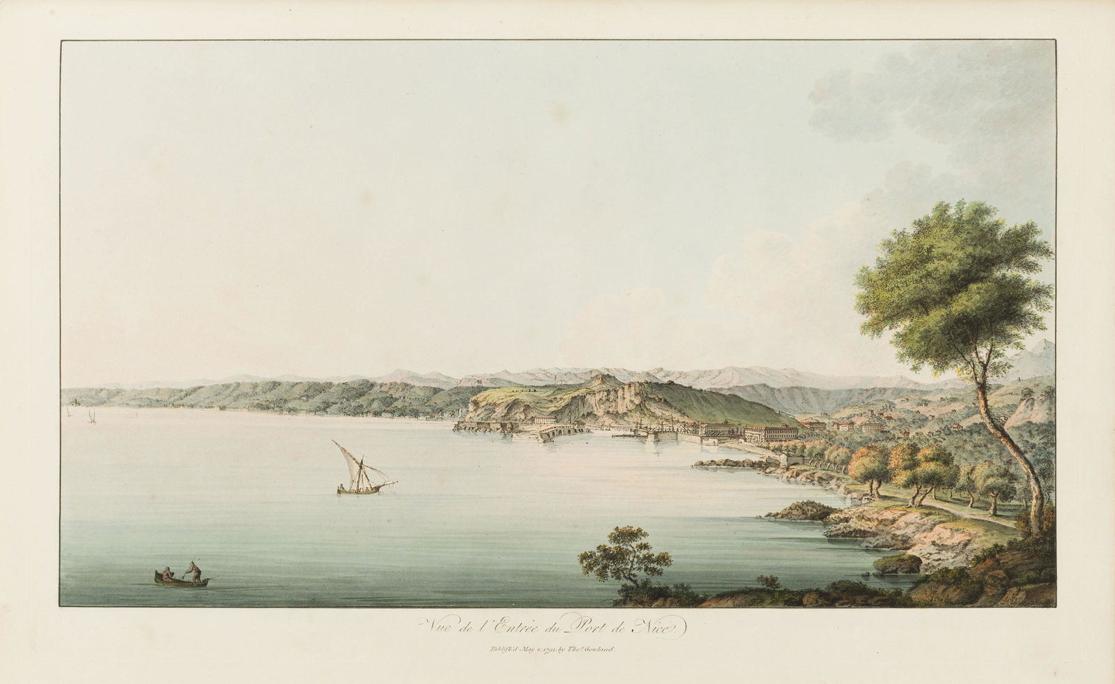 ALBANIS-BEAUMONT (J-F.). An Historical and picturesque description of the county of Nice. London, (1 of 7)