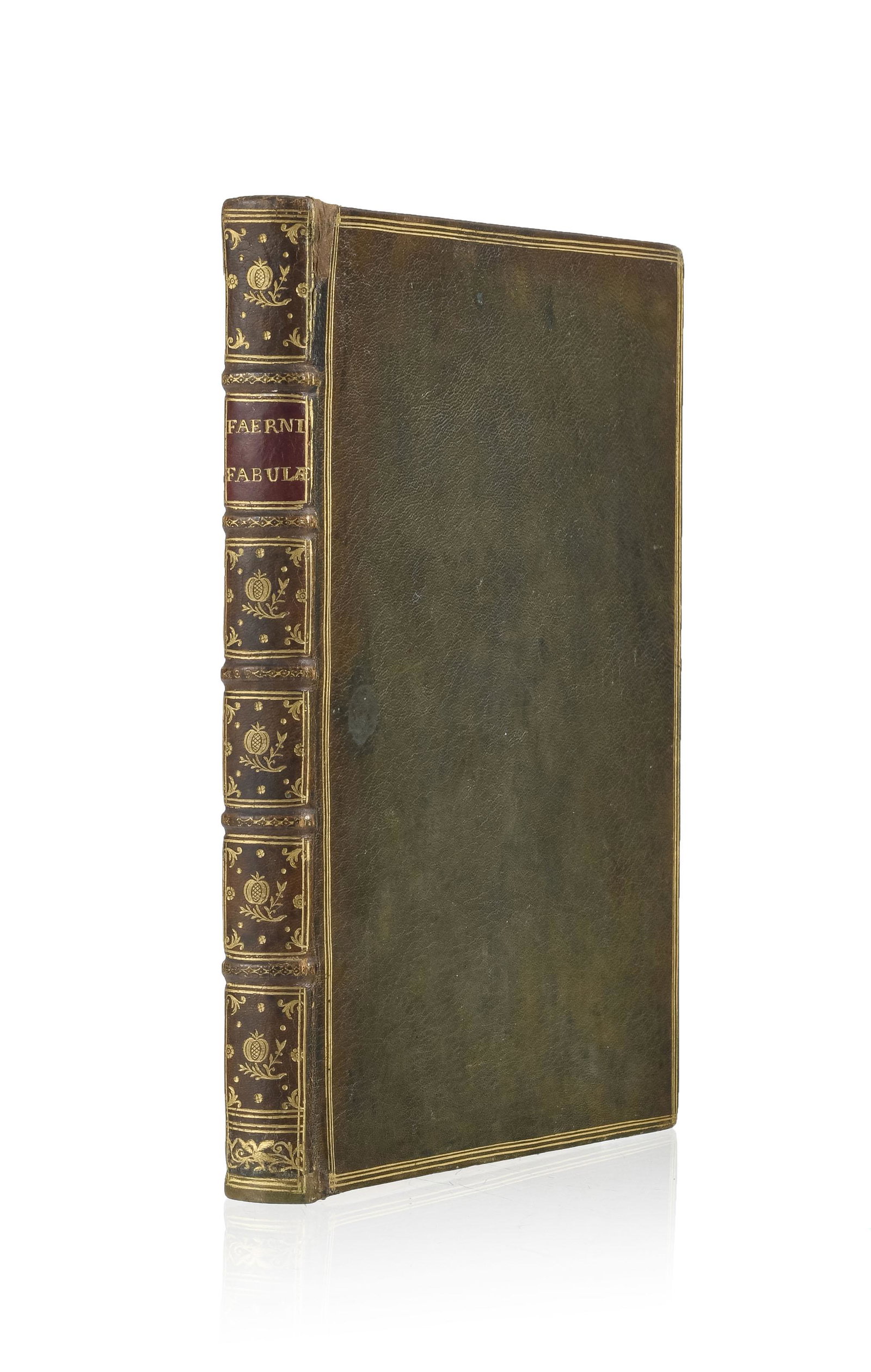 FAERNE (Gabriel). Fabulae centum. Cent fables choisies des anciens auteurs, mises en Vers Latins. (1 of 7)