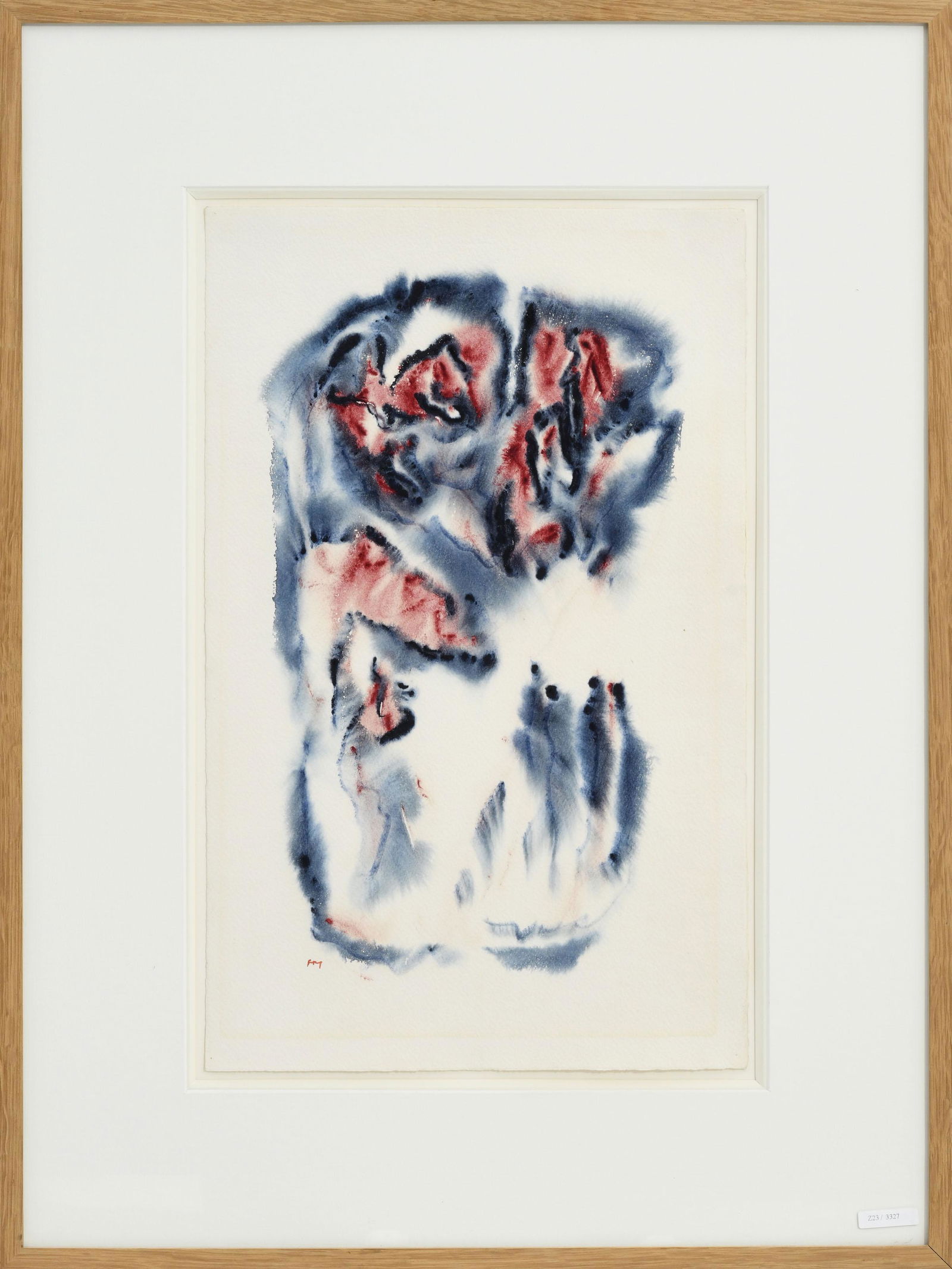 Henri Michaux (1899-1984), Composition, 1970, aquarelle sur papier, monogrammée, 50x31,5 cm (1 of 4)