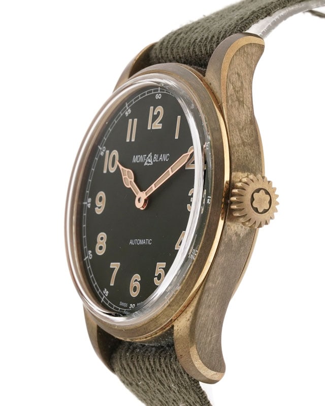 Montblanc1858 Ed. Limitée n°1/1858 montre en titane et bronze garantie manuel (1 of 3)