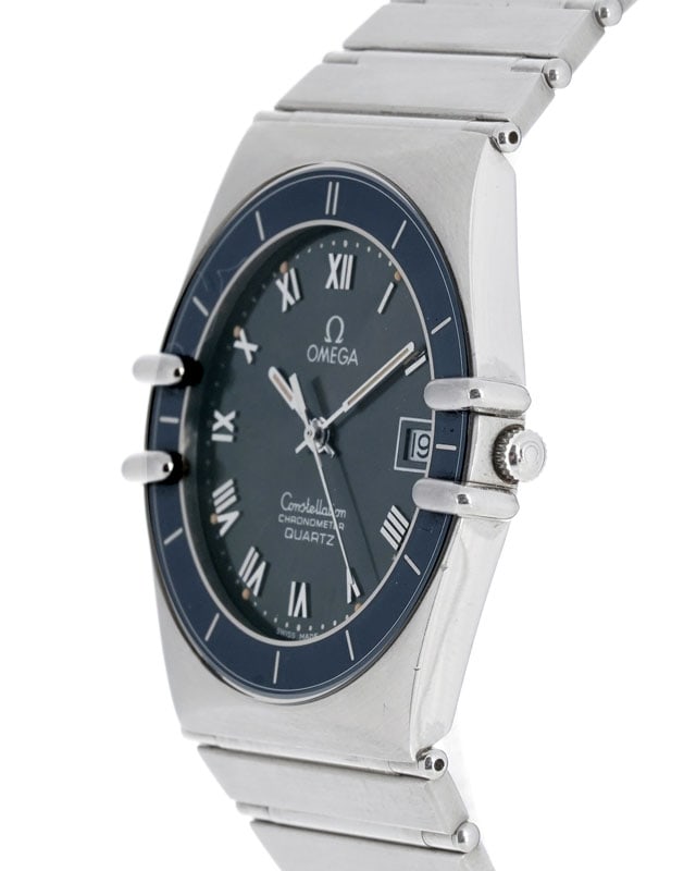 Omega Constellation montre-bracelet en acier avec indication de la date (1 of 3)