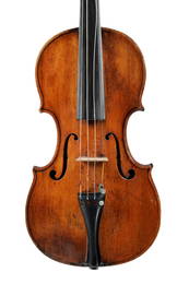 Beau violon fran&#231;ais du XVIIIe s., dans le style de l'&#233;cole de Castagneri, portant une &#2