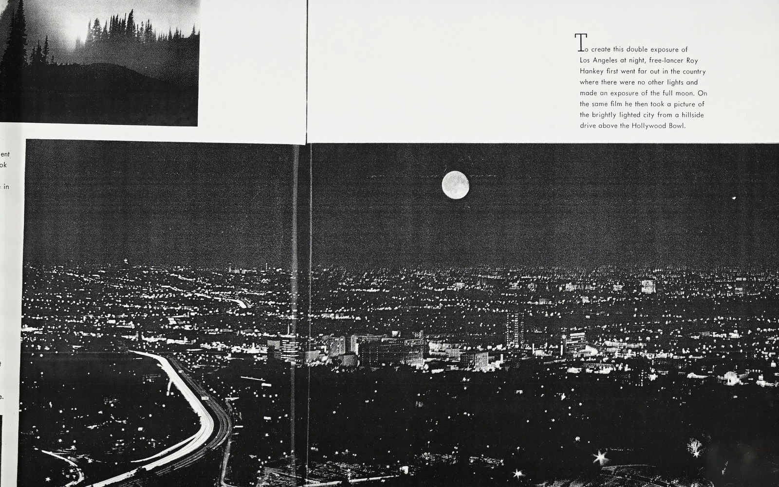 Elad Lassry (1977), "Los Angeles at Night", 2007, impression, signée, 26,5x42 cm (à vue) : Elad Lassry (1977), "Los Angeles at Night", 2007, impression, signée, 26,5x42 cm (à vue) Au verso: étiquette de la Galerie Cherry and Martin, Los Angeles
