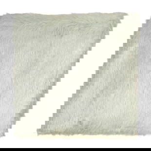 Sylvie Fleury (1961), "Cuddly Painting", 1992, fourrure synthétique, signée et datée : Sylvie Fleury (1961), "Cuddly Painting", 1992, fourrure synthétique, signée et datée au verso, 50x50 cm