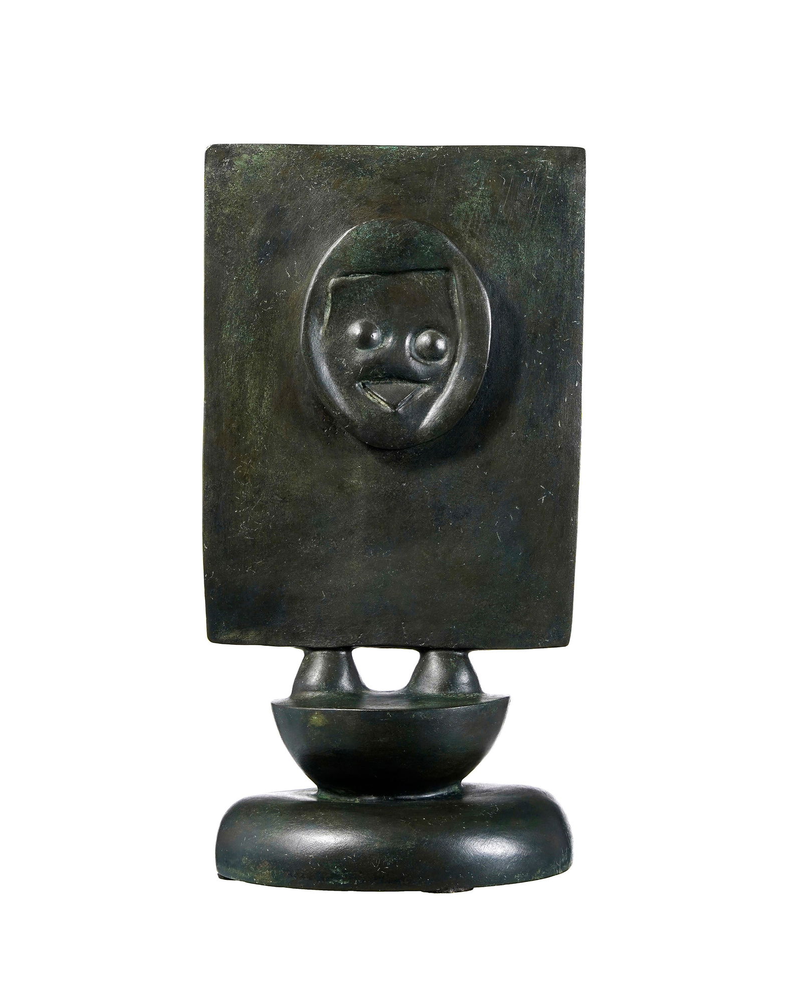 Max Ernst (1891-1976), Chéri Bibi , 1973, sculpture en bronze, signée et numérotée 11/175,: Max Ernst (1891-1976), Chéri Bibi , 1973, sculpture en bronze, signée et numérotée 11/175, cachet de fondeur Valsuani, h. 33,5 cm Bibliographie: Werner Spies et al., Max Ernst: sculptures, maisons