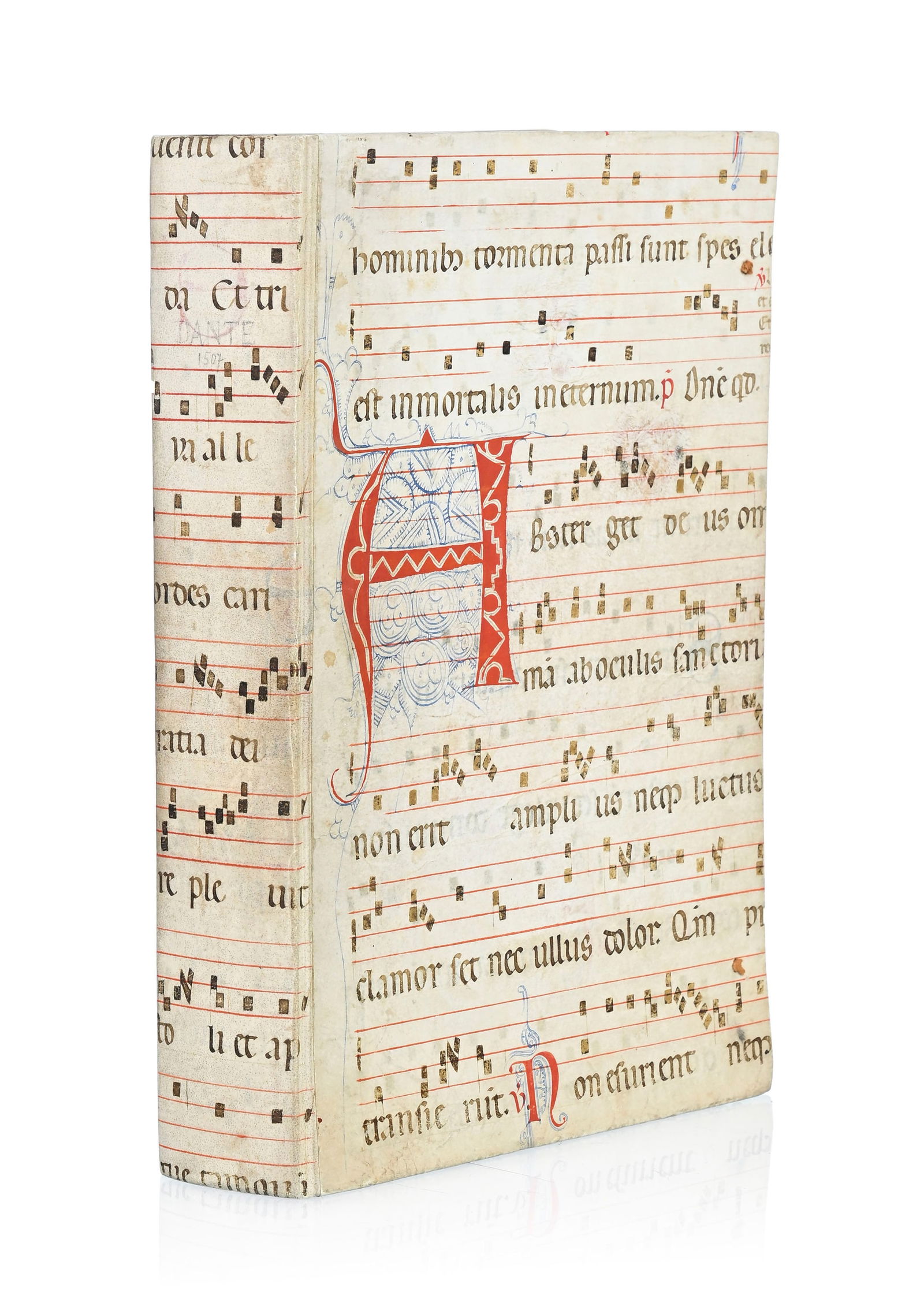 DANTE ALIGHIERI. La Commedia. Commentario di Cristoforo Landino Venezia, Bartolomeo de Zanni, 1507\. (1 of 5)