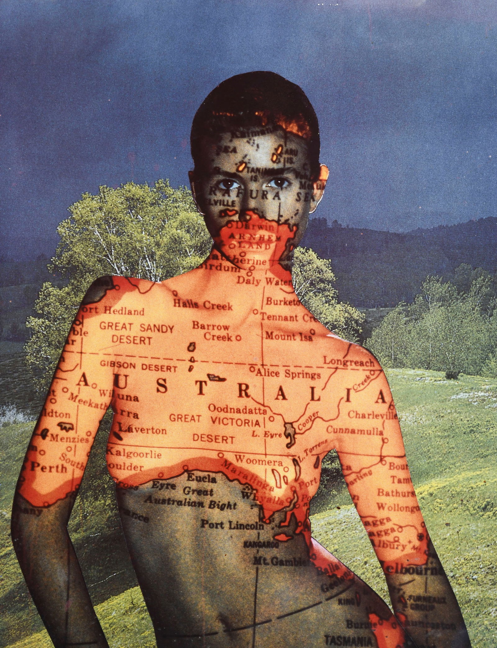 David Bowes (1957), "Fata Morgana", 1987, cibachrome, signé, daté et numéroté 1/ (1 of 4)