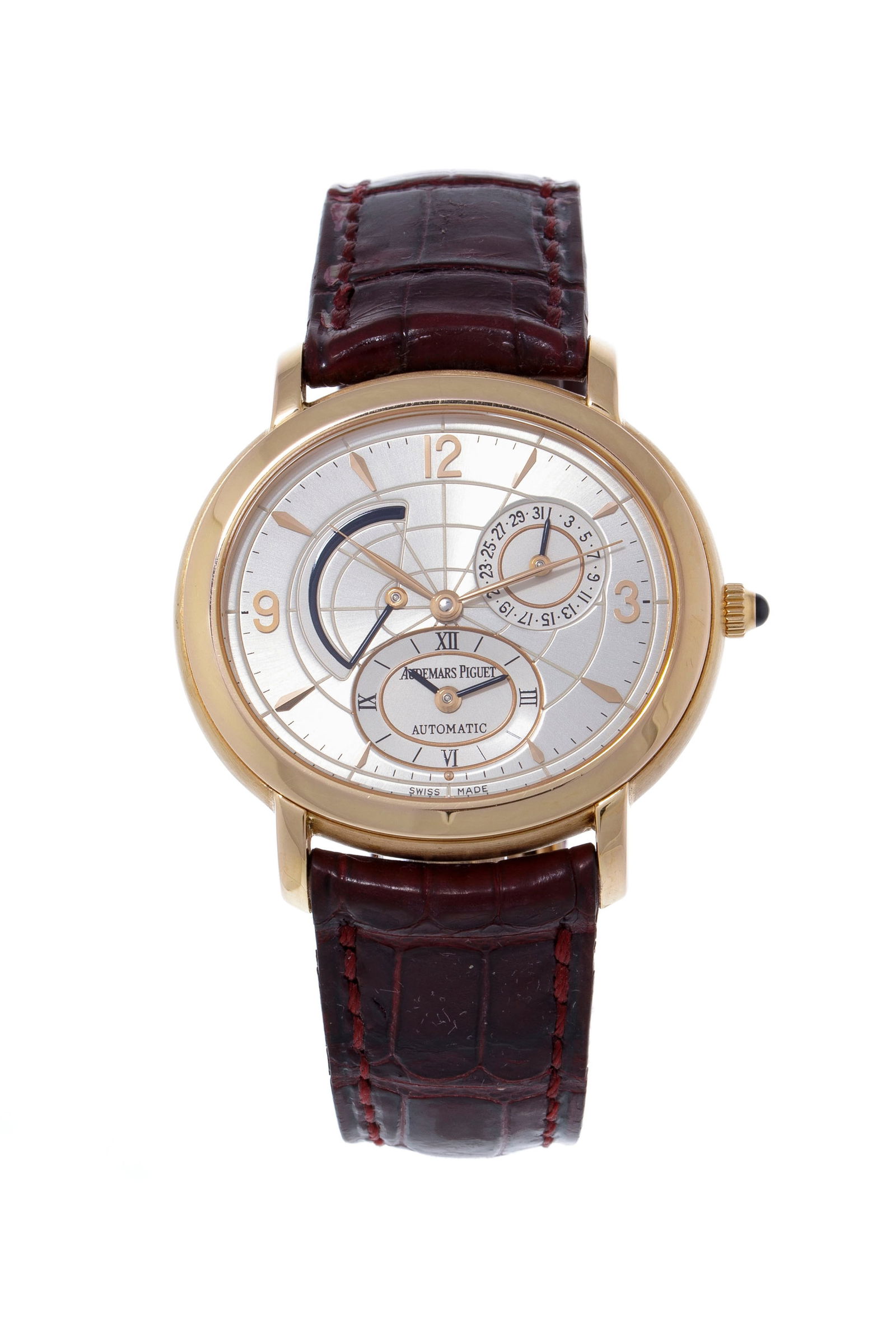 Audemars Piguet, Millenary, réf. 25778OR, montre en or rose 750 avec indication d'un deuxiè (1 of 4)