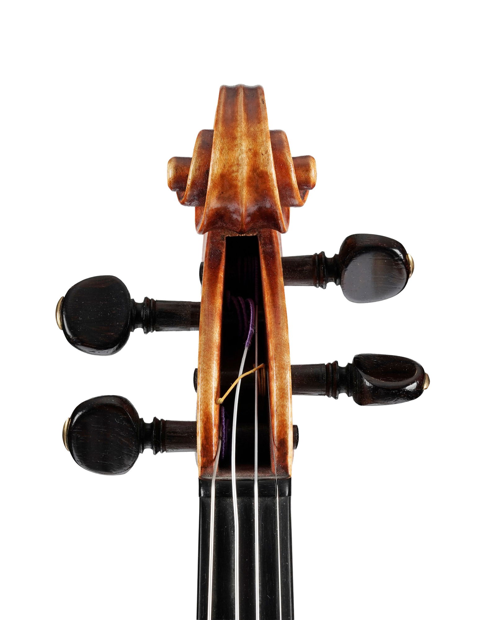 Beau violon de Pierre Hel n°419, portant l'étiquette originale située à Lille et - 4