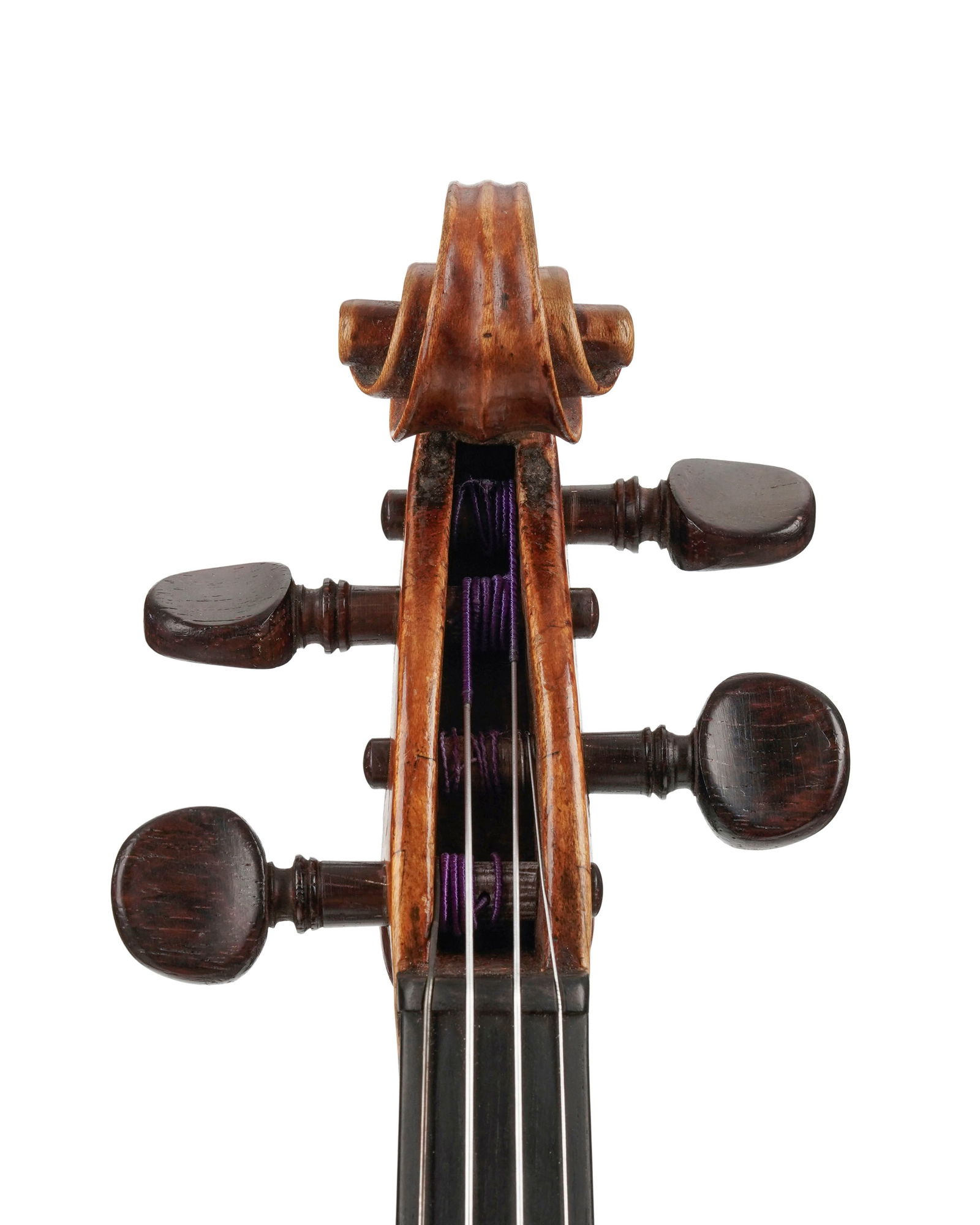 Intéressant violon de la fin du XVIIIe s. attribué à l'école allemande, portant  - 3