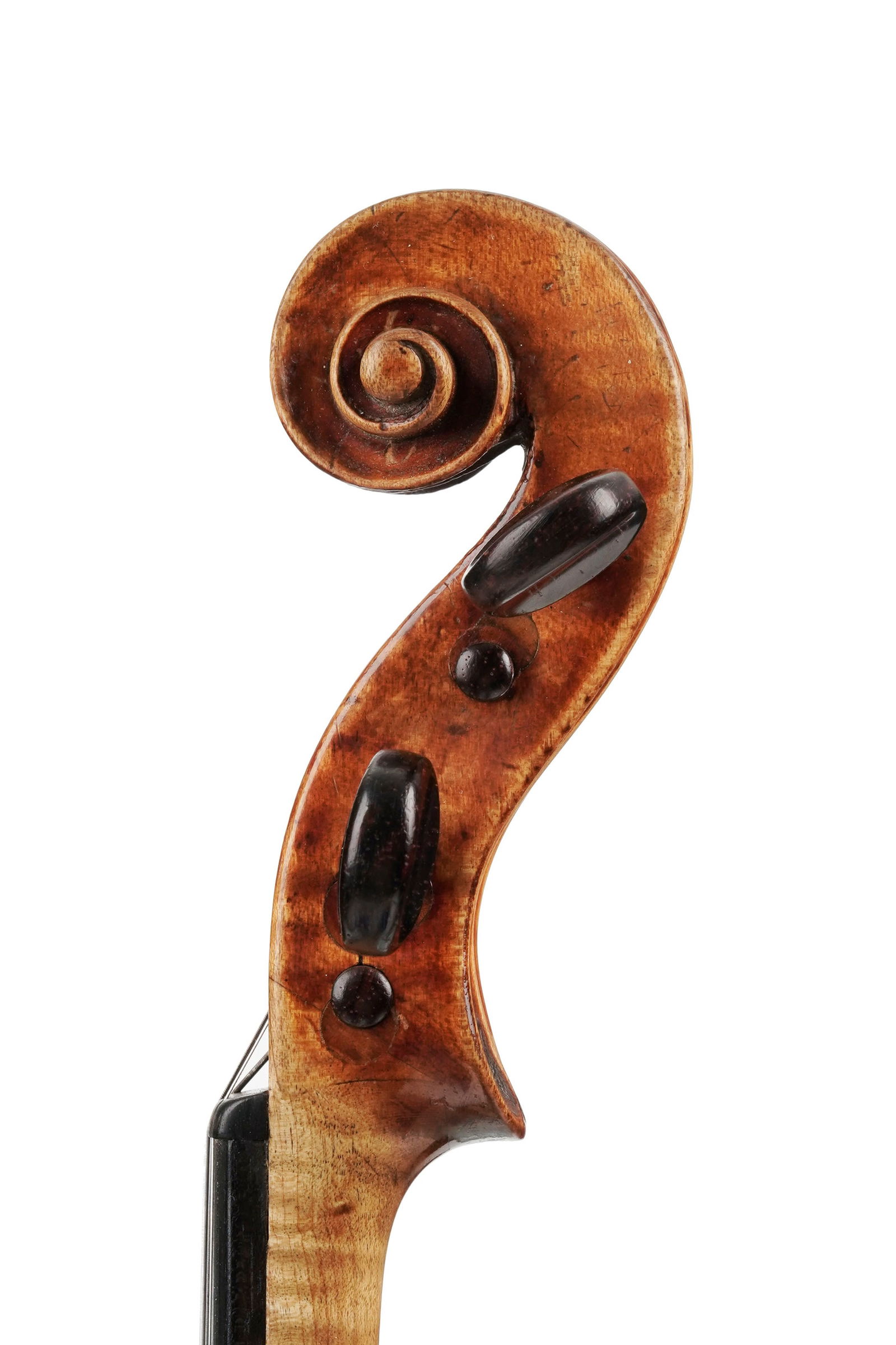 Intéressant violon de la fin du XVIIIe s. attribué à l'école allemande, portant  - 4