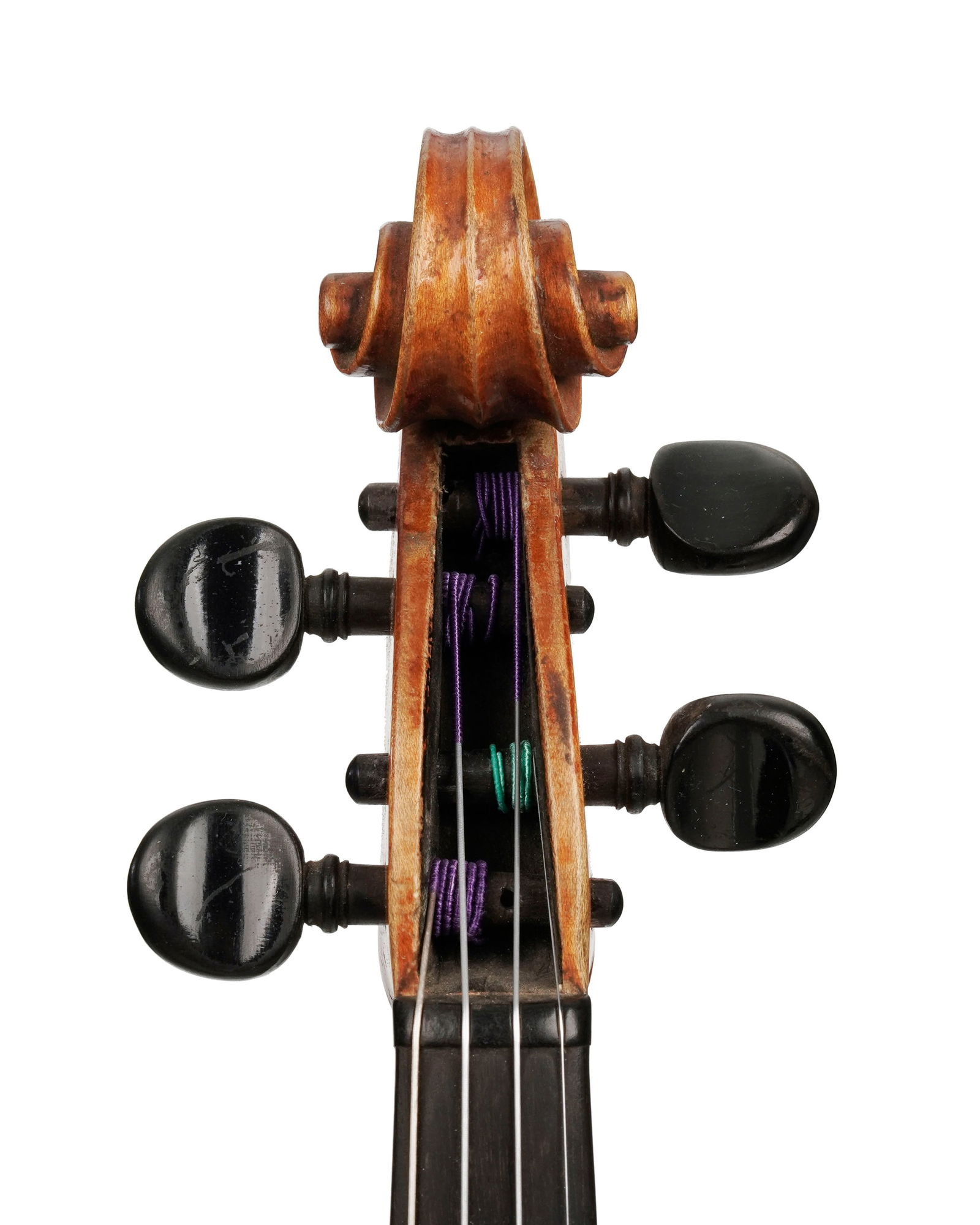 Violon de l'école allemande, début XXe s., 354 mm. Pas d'étiquette. Vendu dans son &# - 3