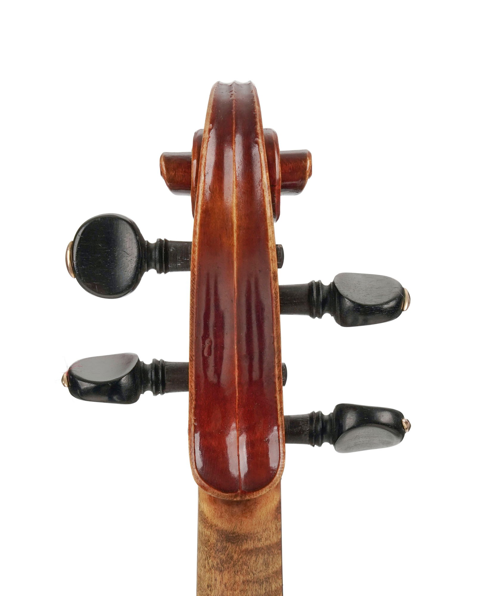 Violon de l'école française portant une étiquette originale fait dans l'atelier de Co - 5