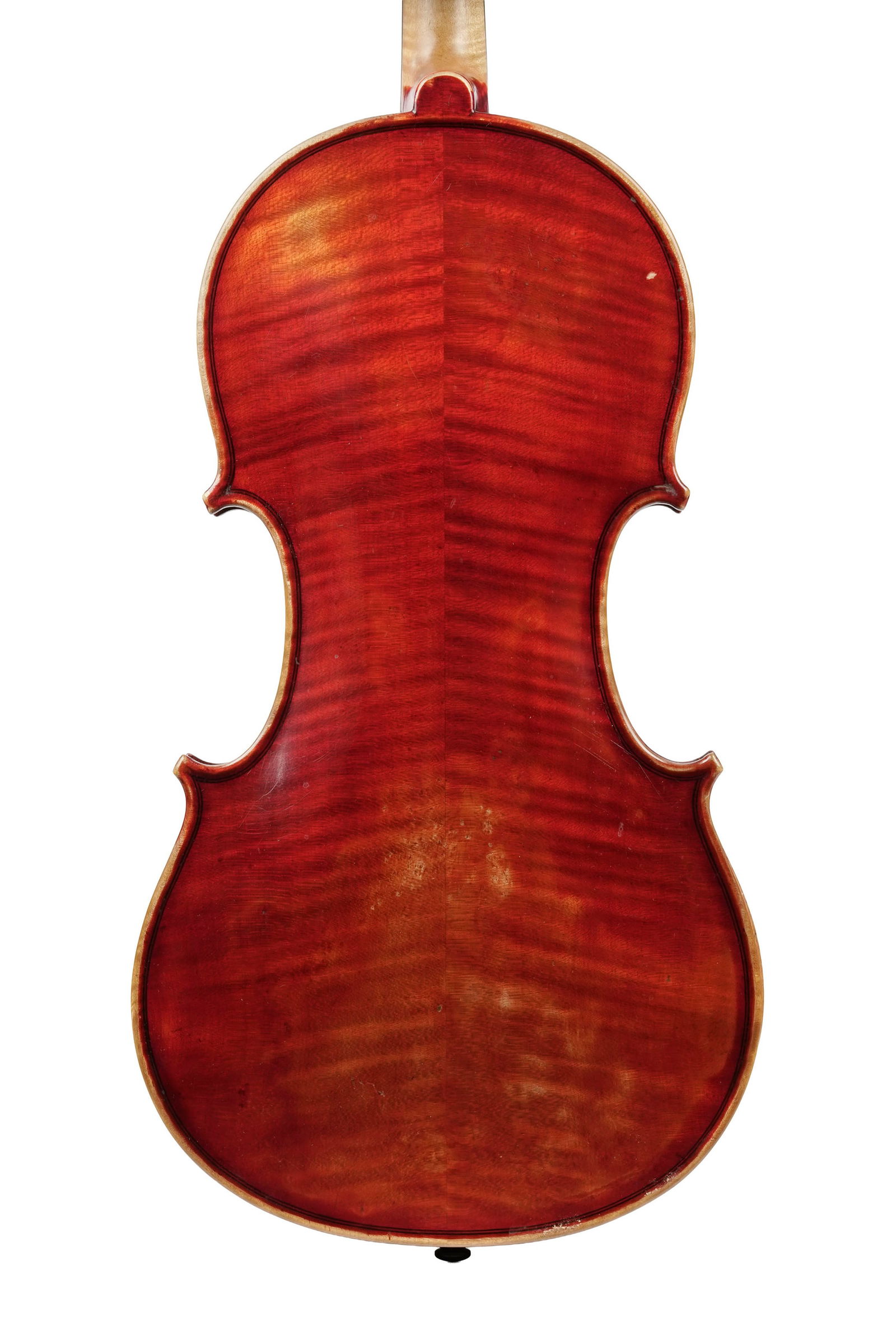 Alto de l'école de Mirecourt portant une étiquette J. Derazay et une marque au fer au mili - 2