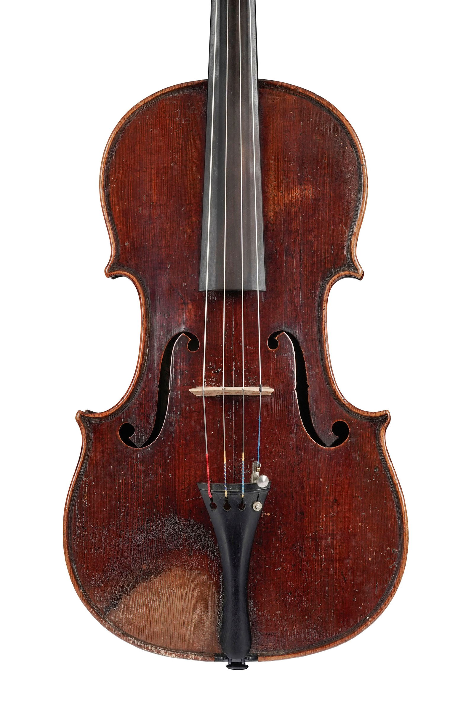 Alto de l'école française, début XIXe s., attribué et portant l'étiquette A: Alto de l'école française, début XIXe s., attribué et portant l'étiquette Aldric accompagné d'un certificat d'Etienne Vatelot à Paris en 1990, 388 mm. Tête