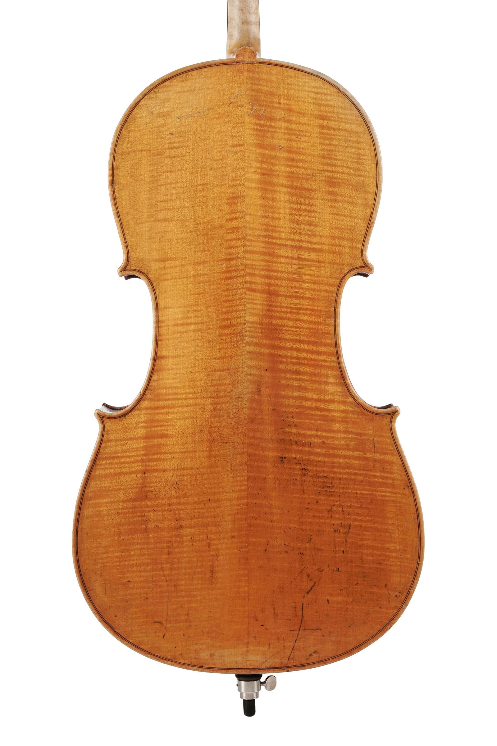 Violoncelle d'étude allemand, première moitié du XXe s., 755 mm. Vendu avec sa housse - 2