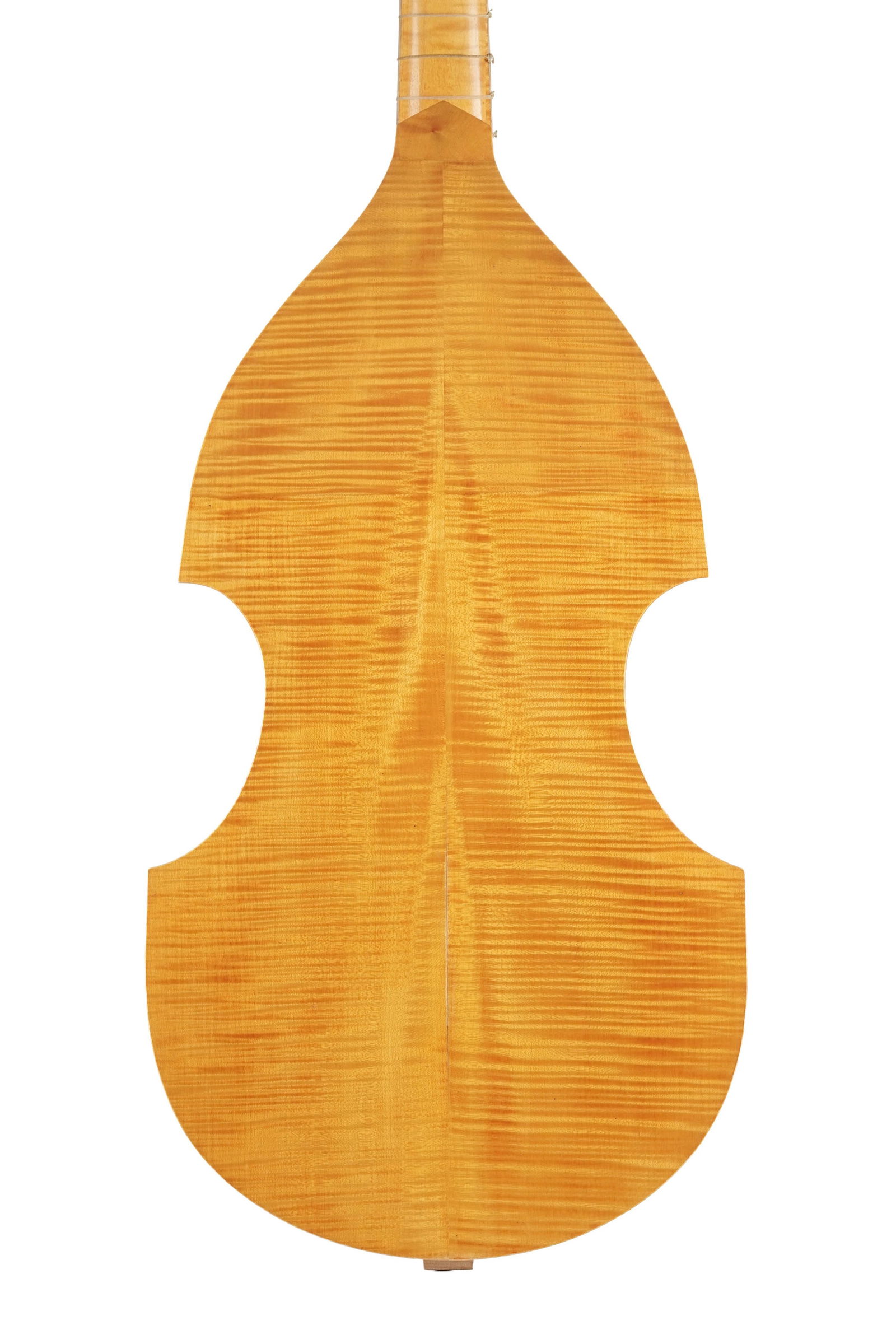 Basse de viole de gambe, portant une étiquette de Pierre Thouvenot à Dieppe datée de  - 2