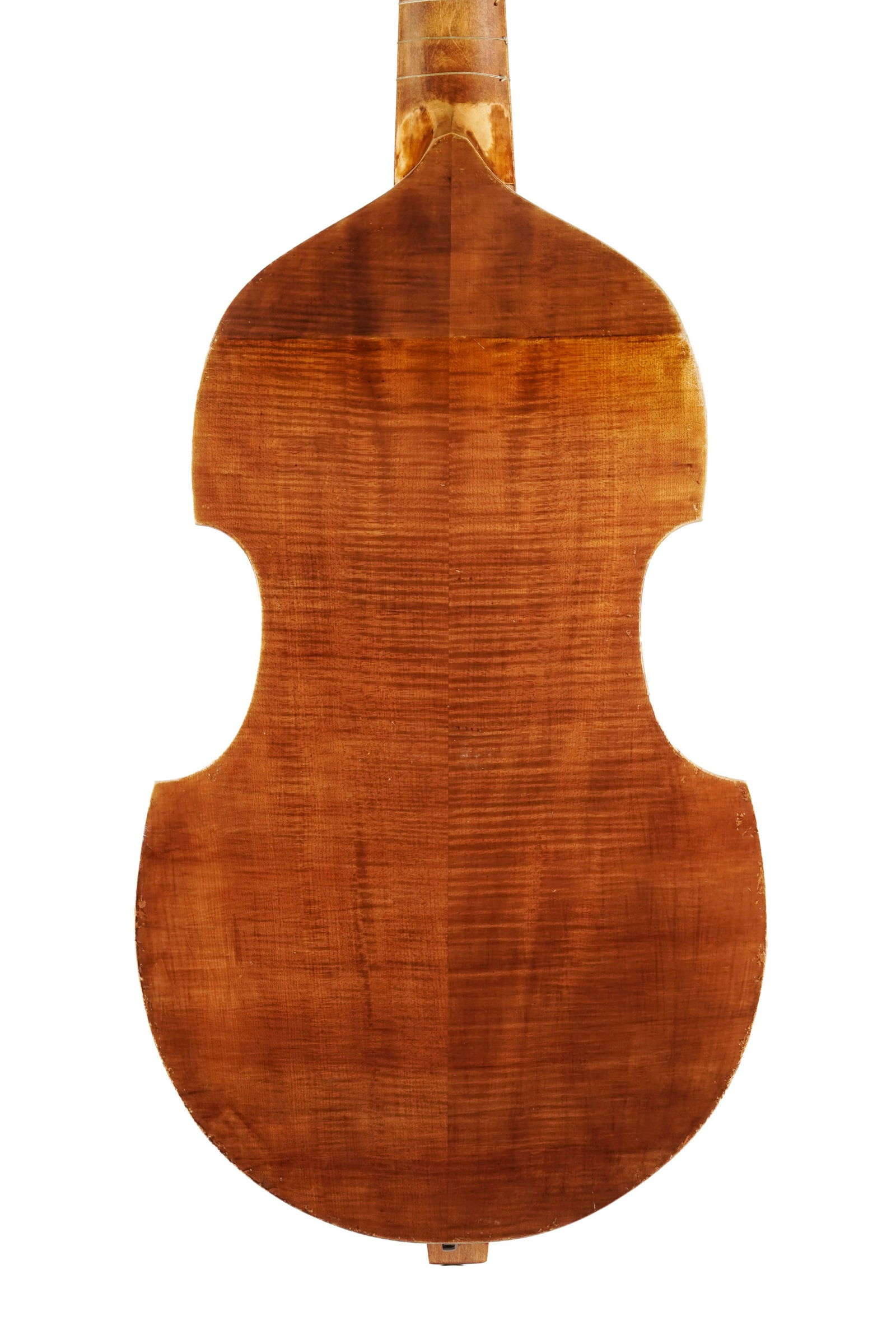 Basse de viole de gambe portant une étiquette de Blaise Lagrange à Genève datée  - 2