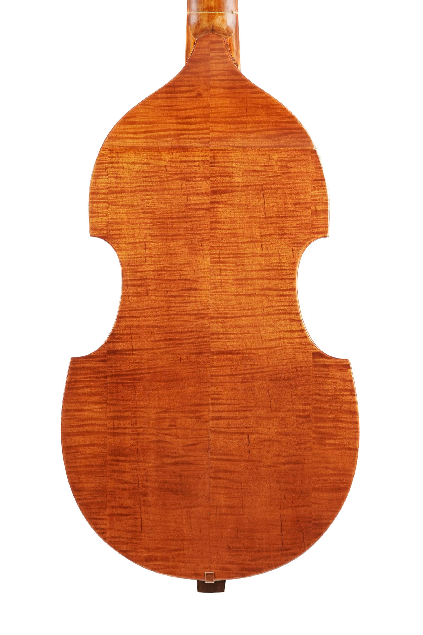 Basse de viole de Gambe portant une étiquette de B. Prunier, Paris, 1985, d'après une viol - 2