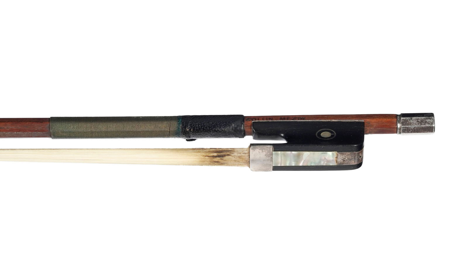 Archet de violon par Louis Morizot frères vers 1945, fabriqué pour la Maison Collin Mé - 5