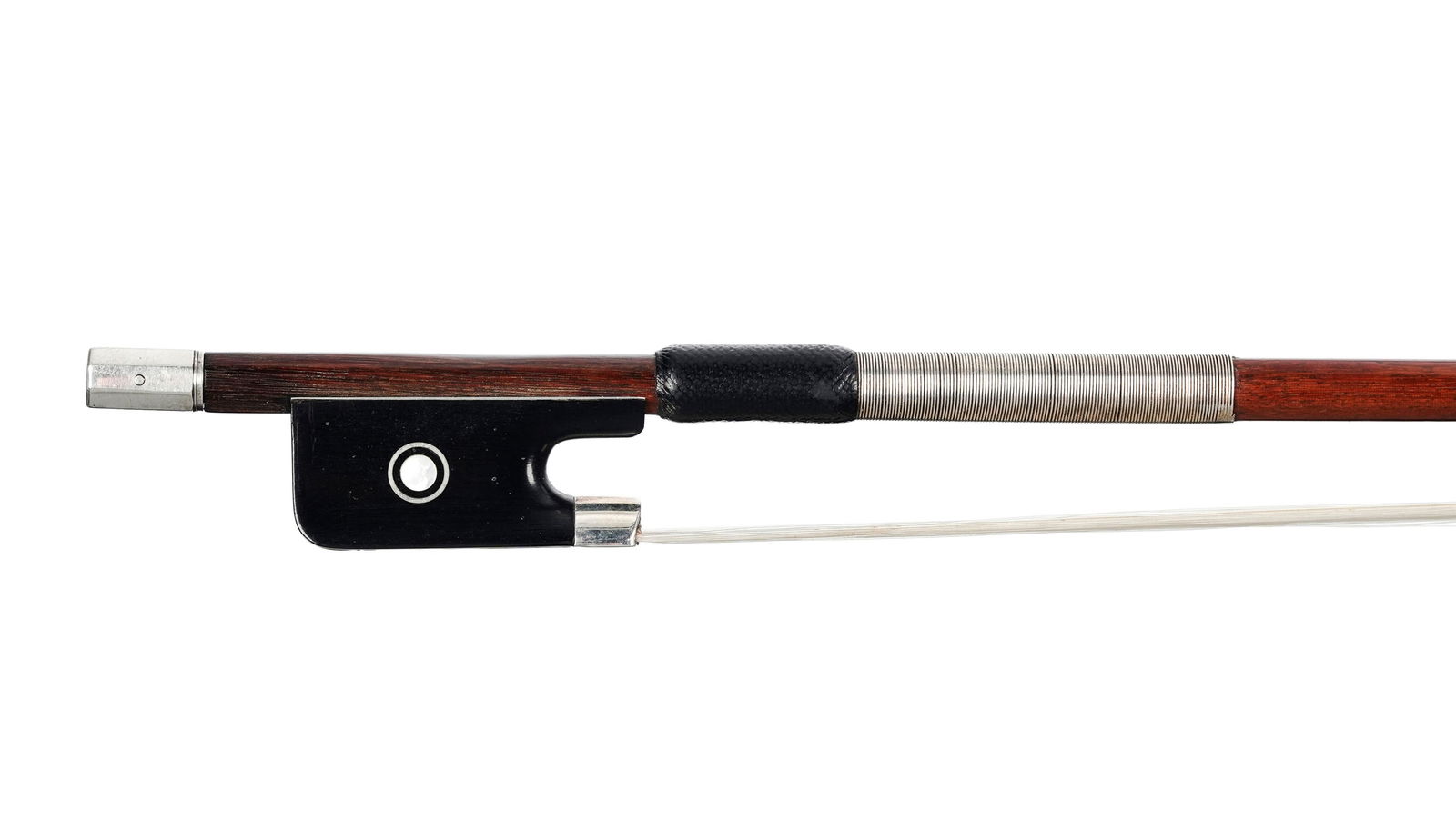 Archet de violon avec marque au fer apocryphe « Fetique à Paris », travail franç - 3