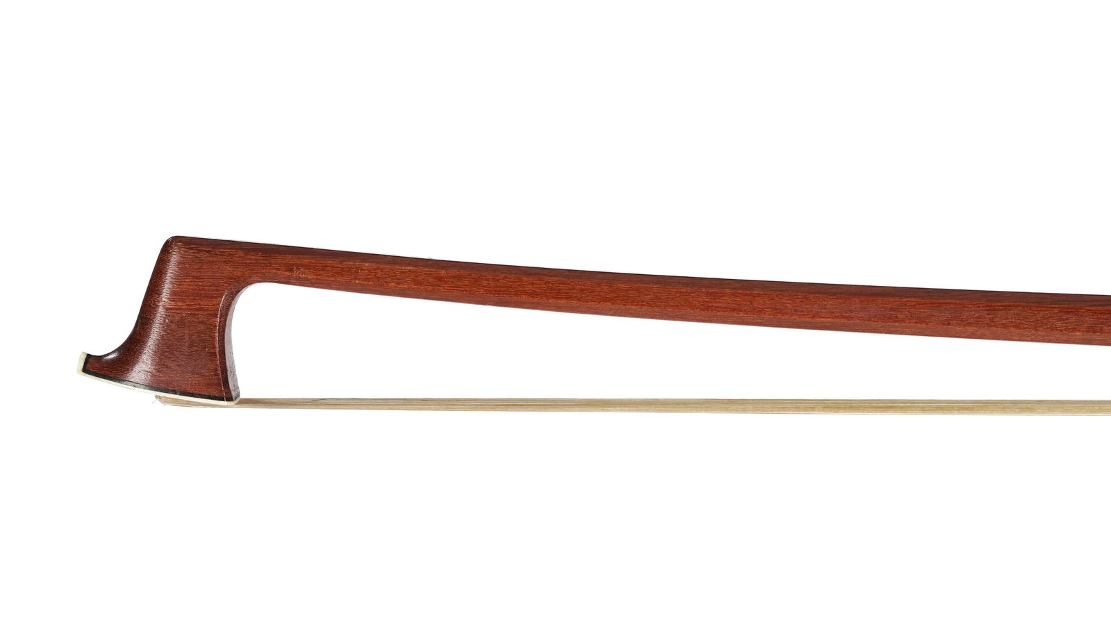 Archet de violon avec marque au fer Werner Ernst, belle baguette en bois de pernambouc, école s (1 of 5)