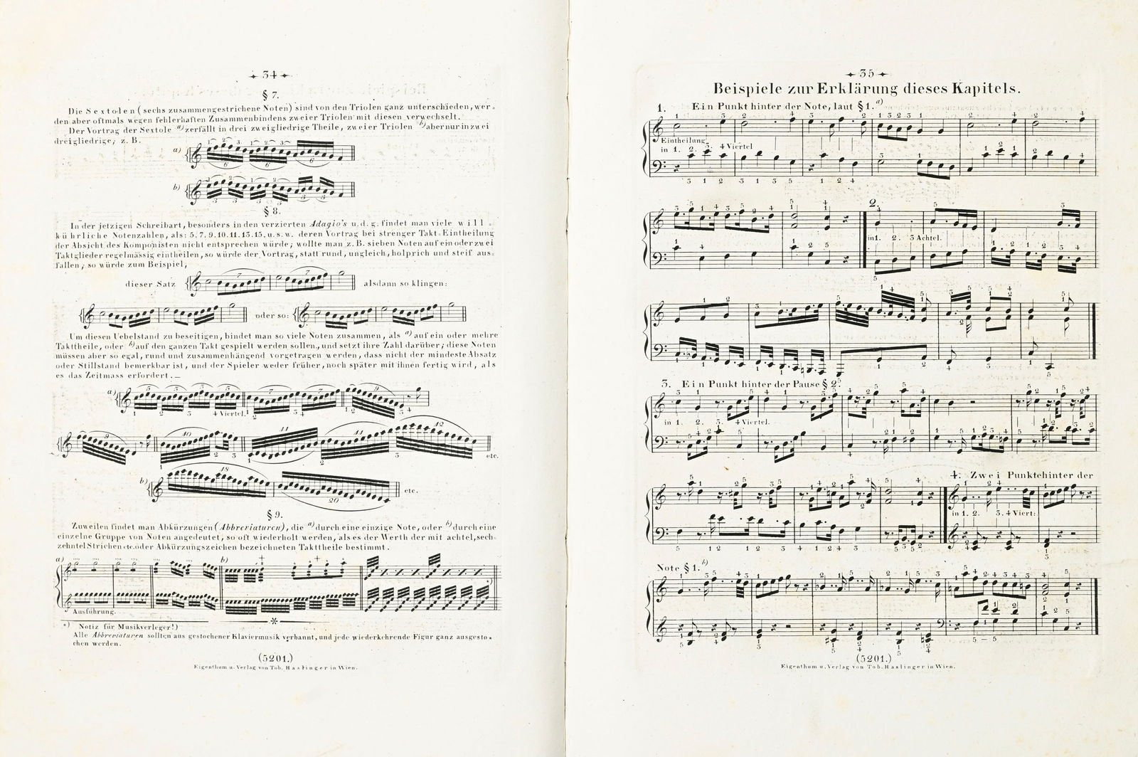 HUMMEL (J.-N.). Ausführliche theoretisch-praktische Anweisung zum Piano-Forte-Spiel. Vienne, To - 4