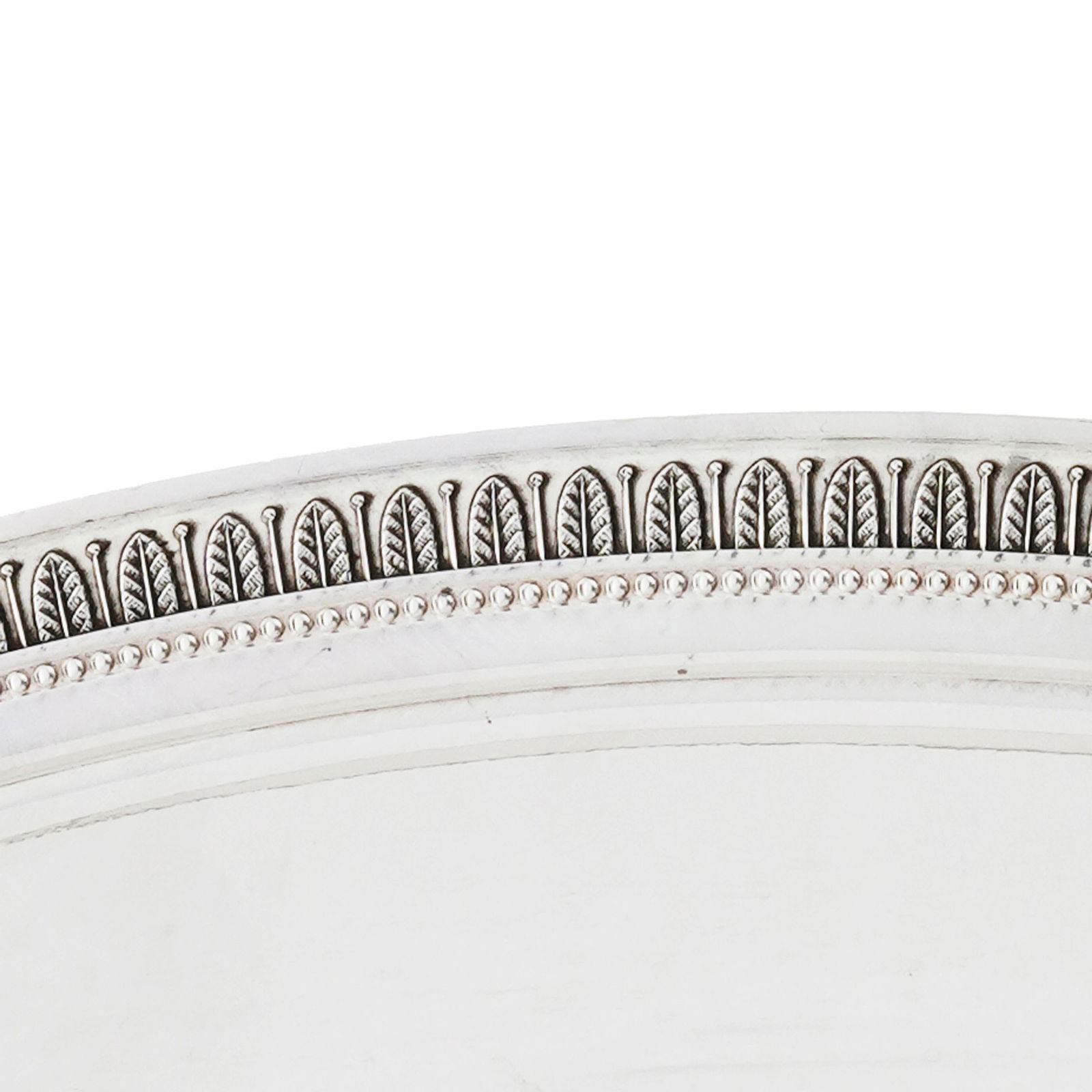 Ensemble de 13 dessous de bouteille (2 formats: 10+3) et 2 plats ronds de service en métal arge - 2