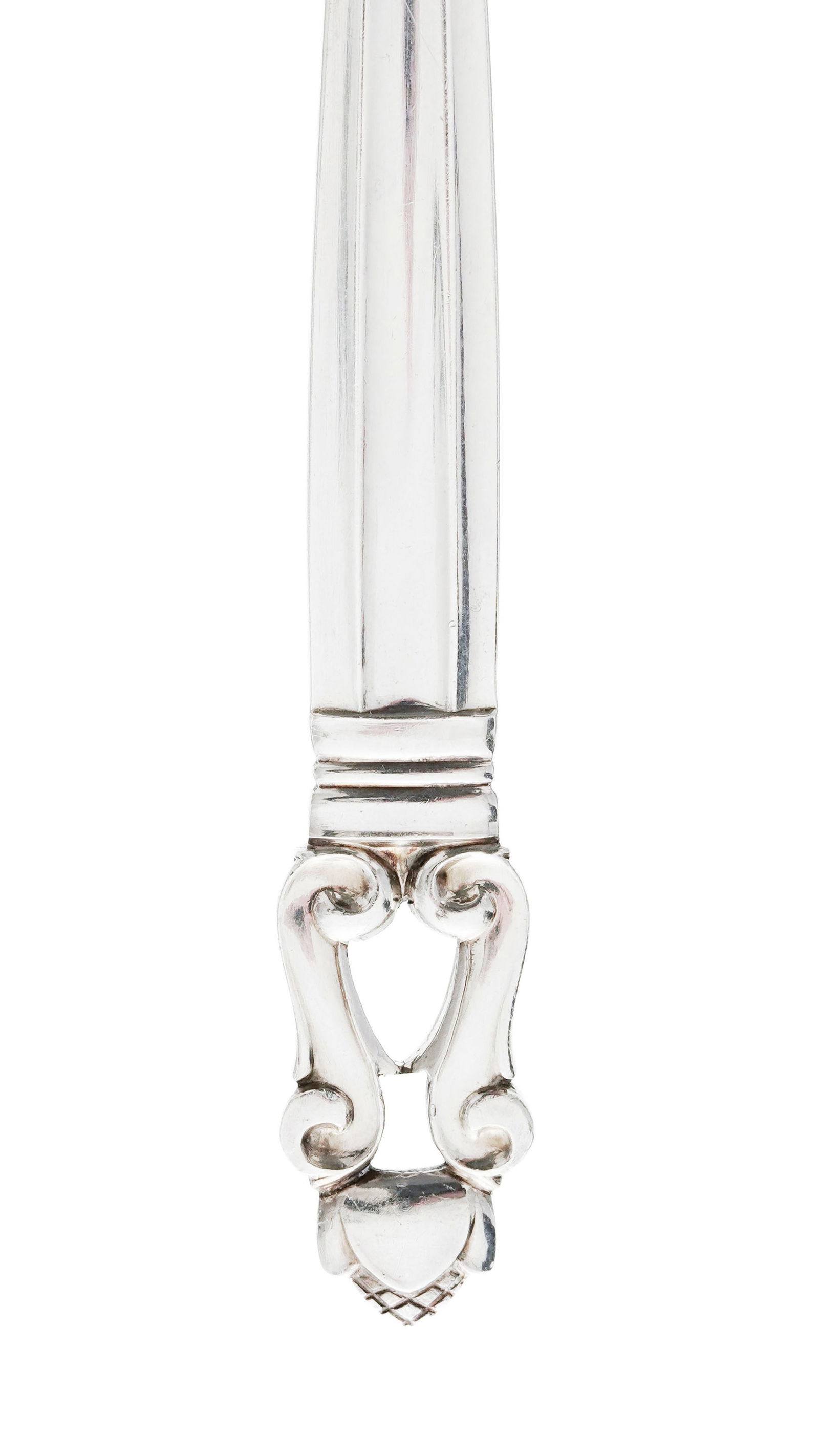 Spectaculaire ménagère en argent 925, par Georg Jensen, Copenhague, modèle Acorn, com - 2