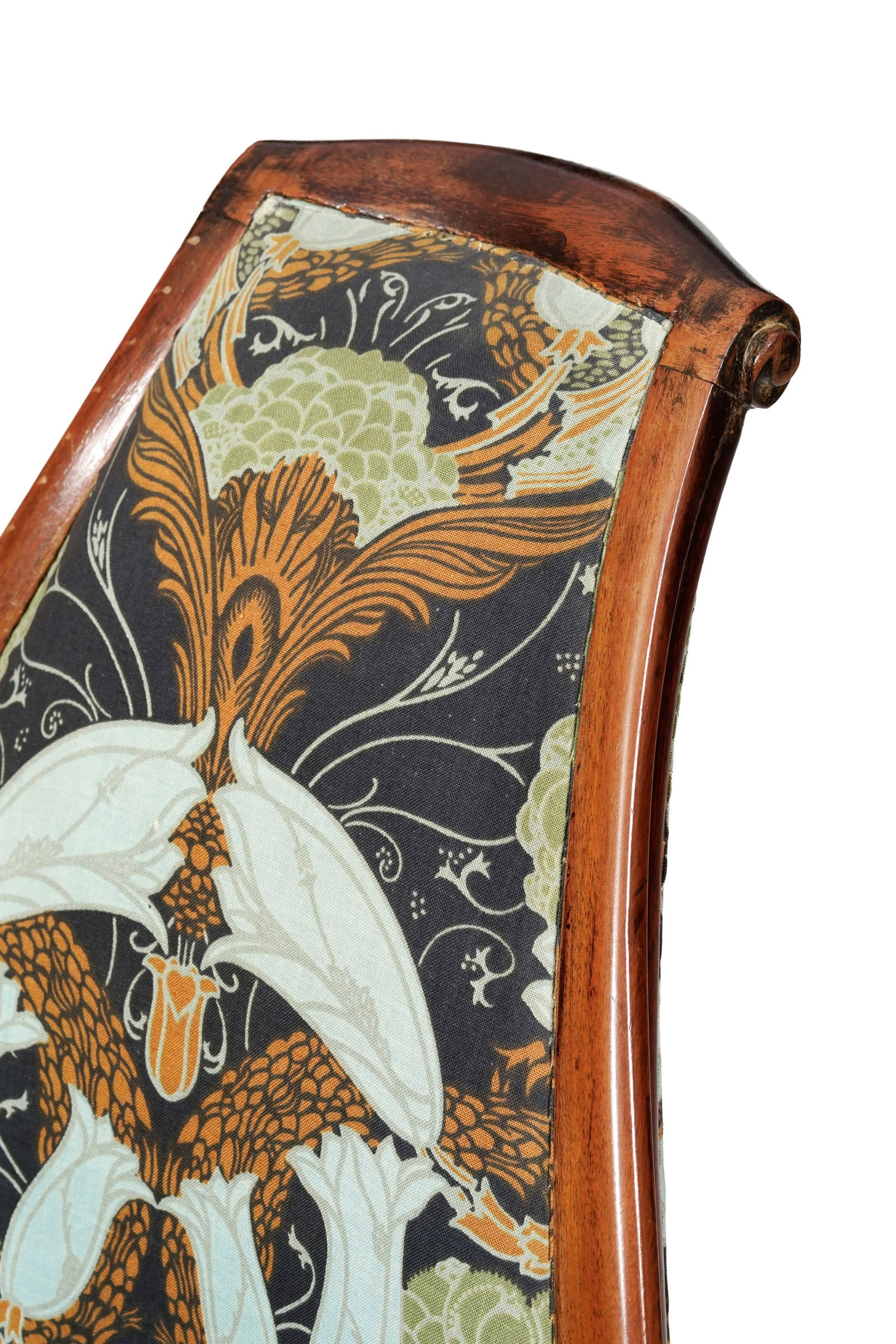 Chaise Gréco par Louis Süe (1875-1968) et André Mare (1885-1932), en acajou, garnitur - 2