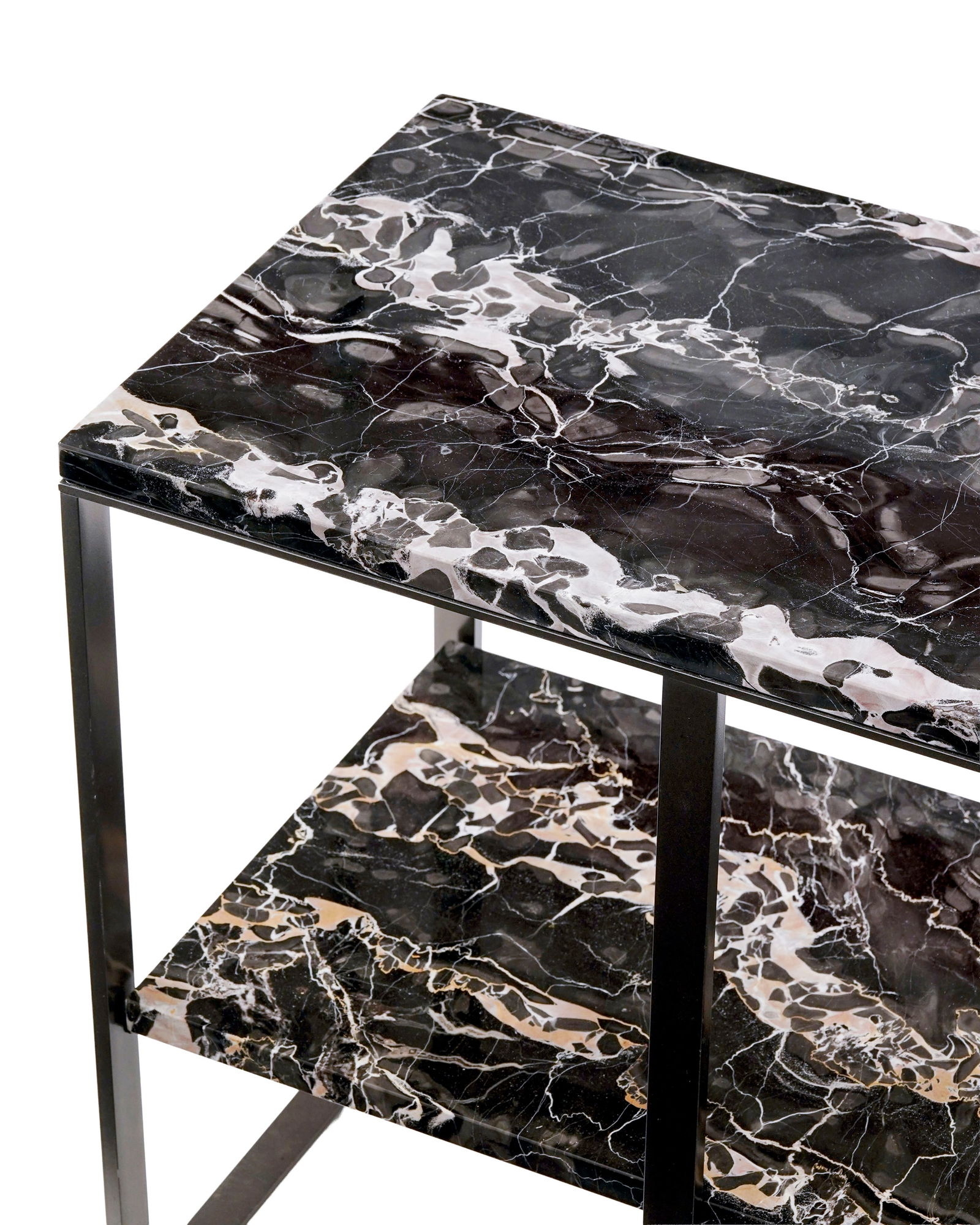 Table d'appoint Lithos par Antonio Citterio (né en 1950), édition Maxalto, structure en m& - 2