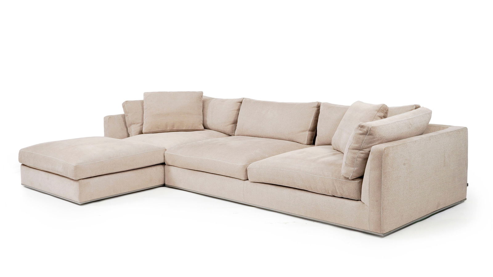 Canapé d'angle Richard par Antonio Citterio (né en 1950), édition B&B Italia, garnitu (1 of 3)