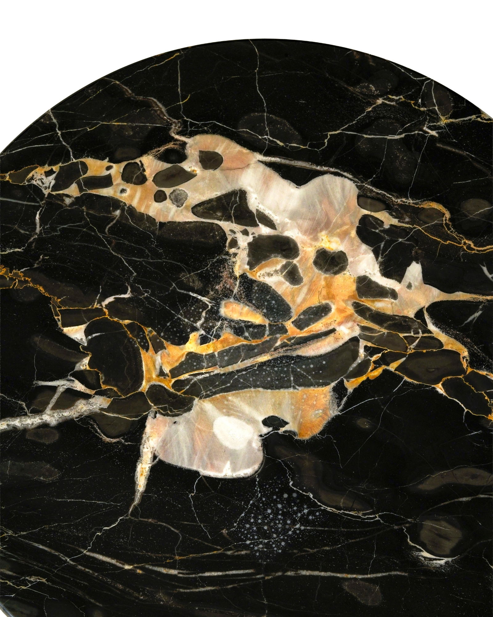 Table d'appoint Lithos par Antonio Citterio (né en 1950), édition Maxalto, structure en m& - 2