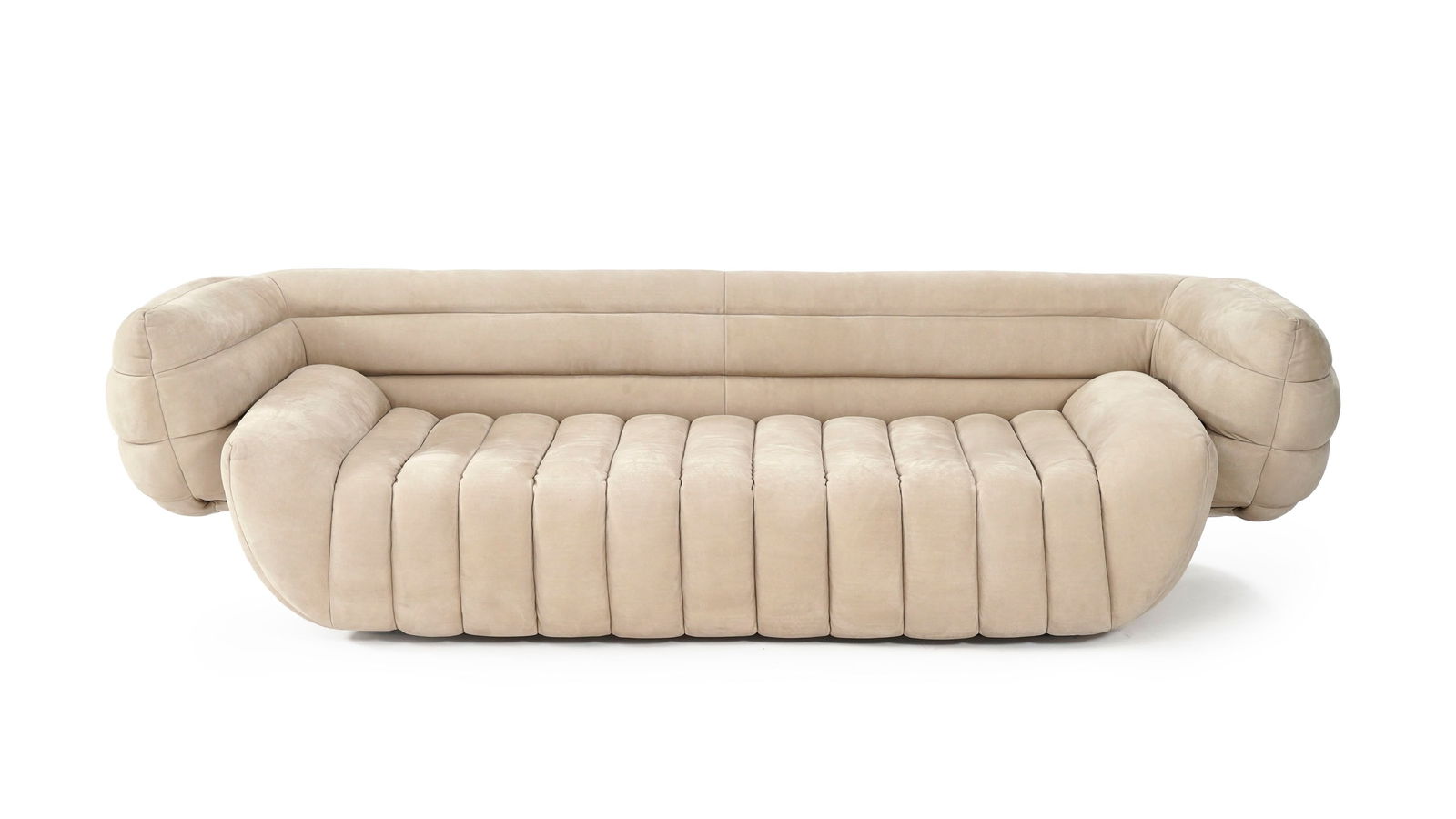 Canapé Tactile par Vincenzo De Cotiis (né en 1958), édition Baxter, garniture en cuir - 2