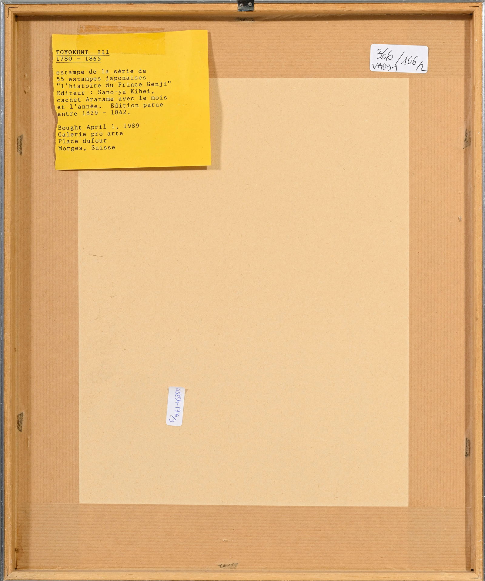 Utagawa Toyokuni III (Utagawa Kunisada, 1786-1865), Utagawa Toyokuni I (1769-1825), ensemble de 3 es - 12