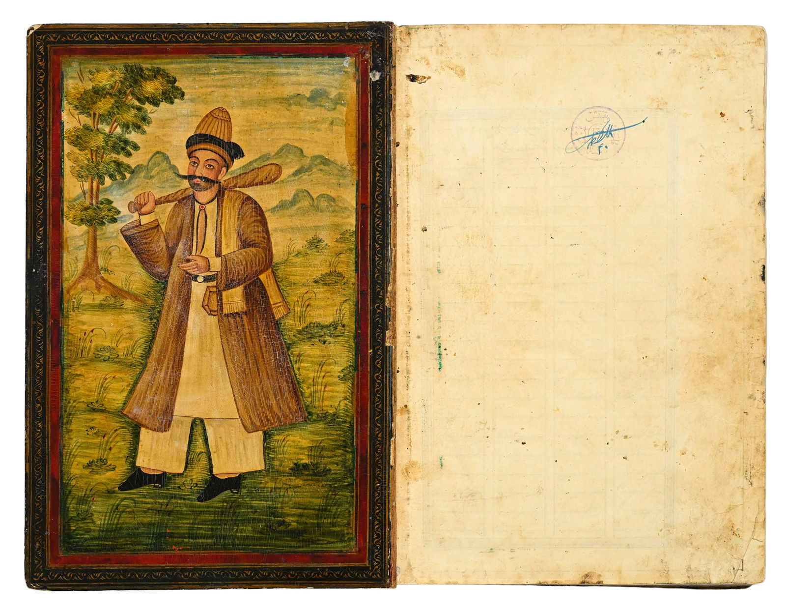 Manuscrit calligraphié des œuvres de Saadi (Kulliyat-e Saadi), contenant le Golestân  - 3