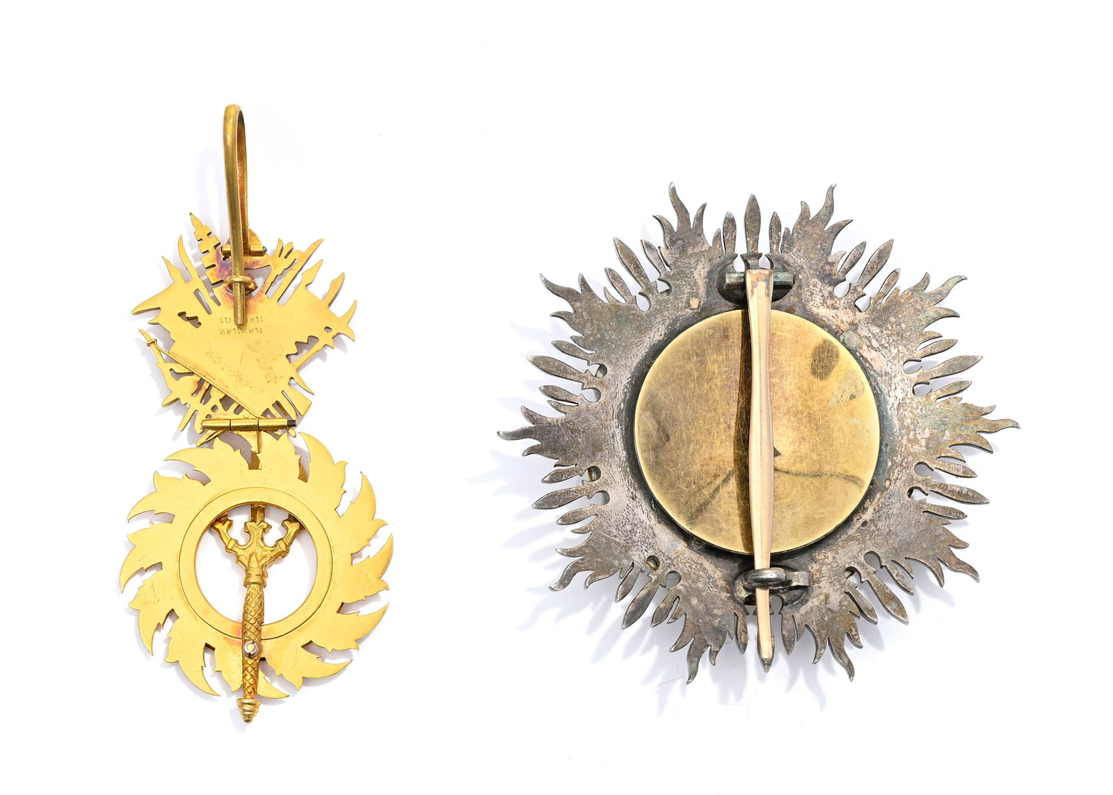 Royaume de Thaïlande, Ordre de la Dynastie Chakri, fondé en 1882, ensemble de Chevalier (g - 9