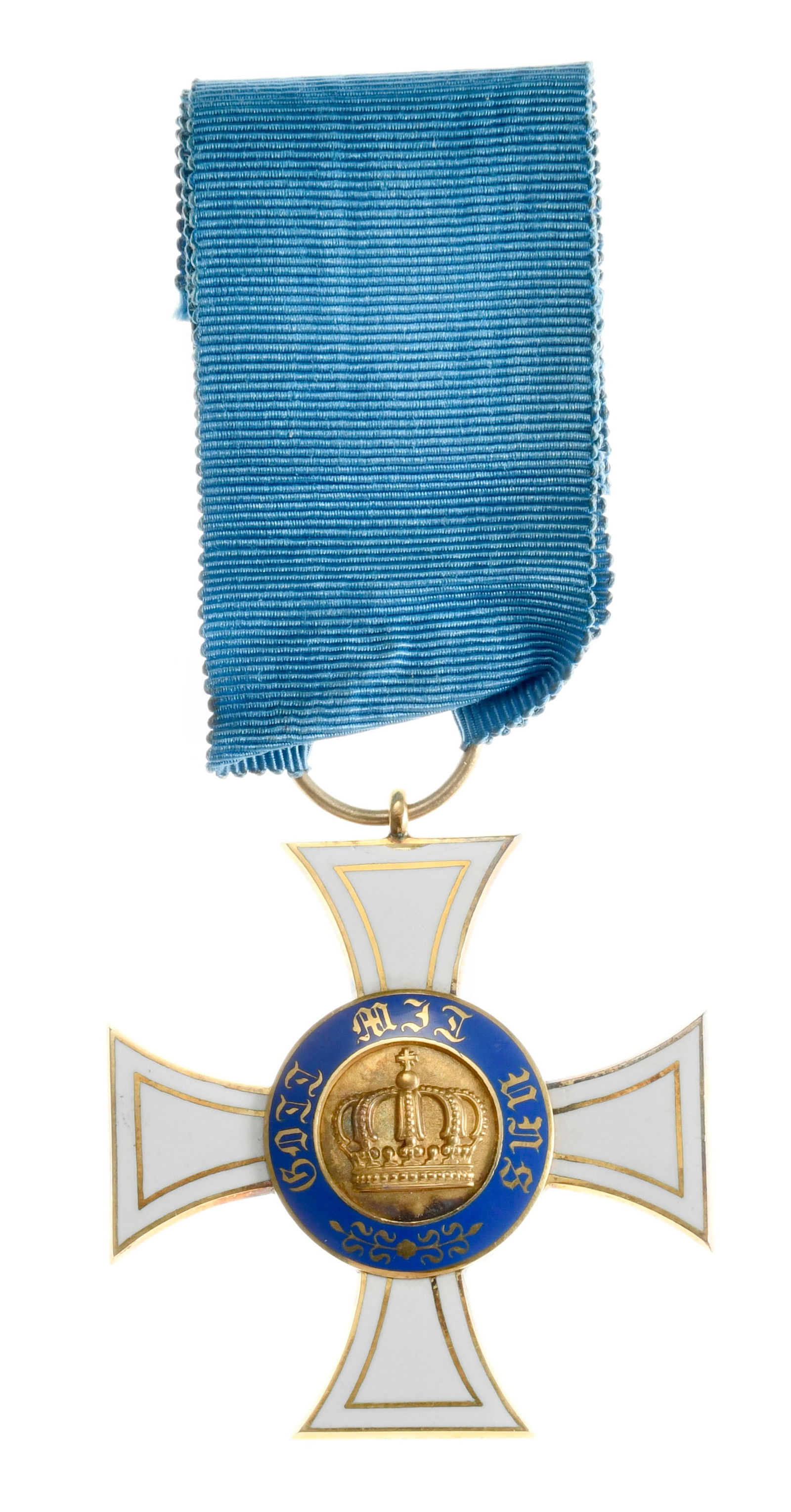 Royaume de Prusse, Ordre de la Couronne, fondé en 1861, croix de Chevalier du 2ème type, d (1 of 3)
