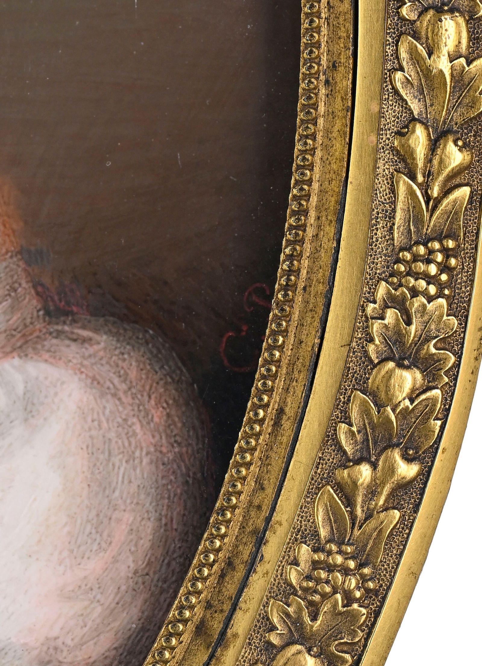 Charles Perrégaux (1788-1842), Jeune dame en robe de mariée et voile, 1823, portrait en mi - 3