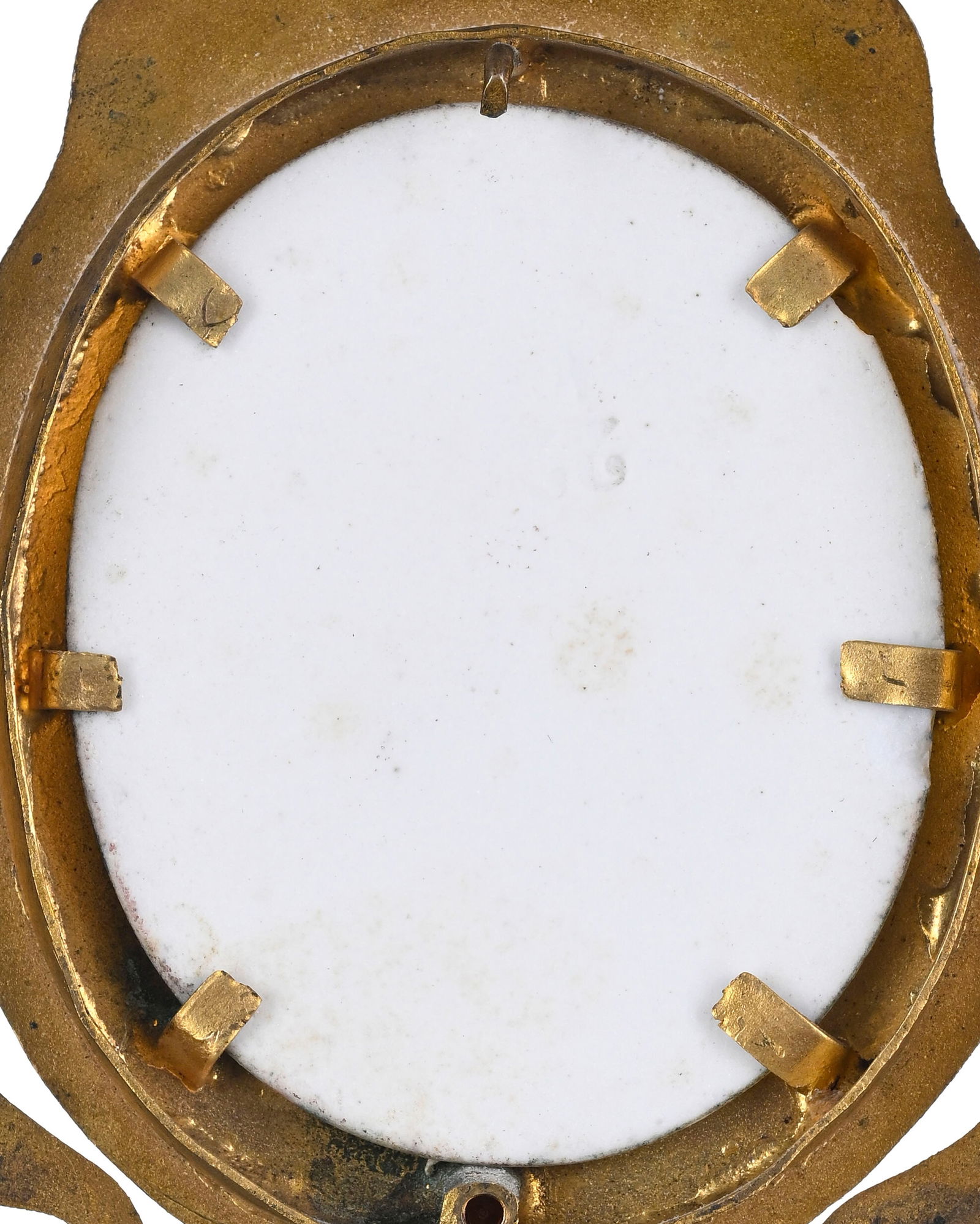 Vierge à l'enfant, plaque en porcelaine, probablement KPM, Berlin, fin XIXe s., peinte en minia - 4