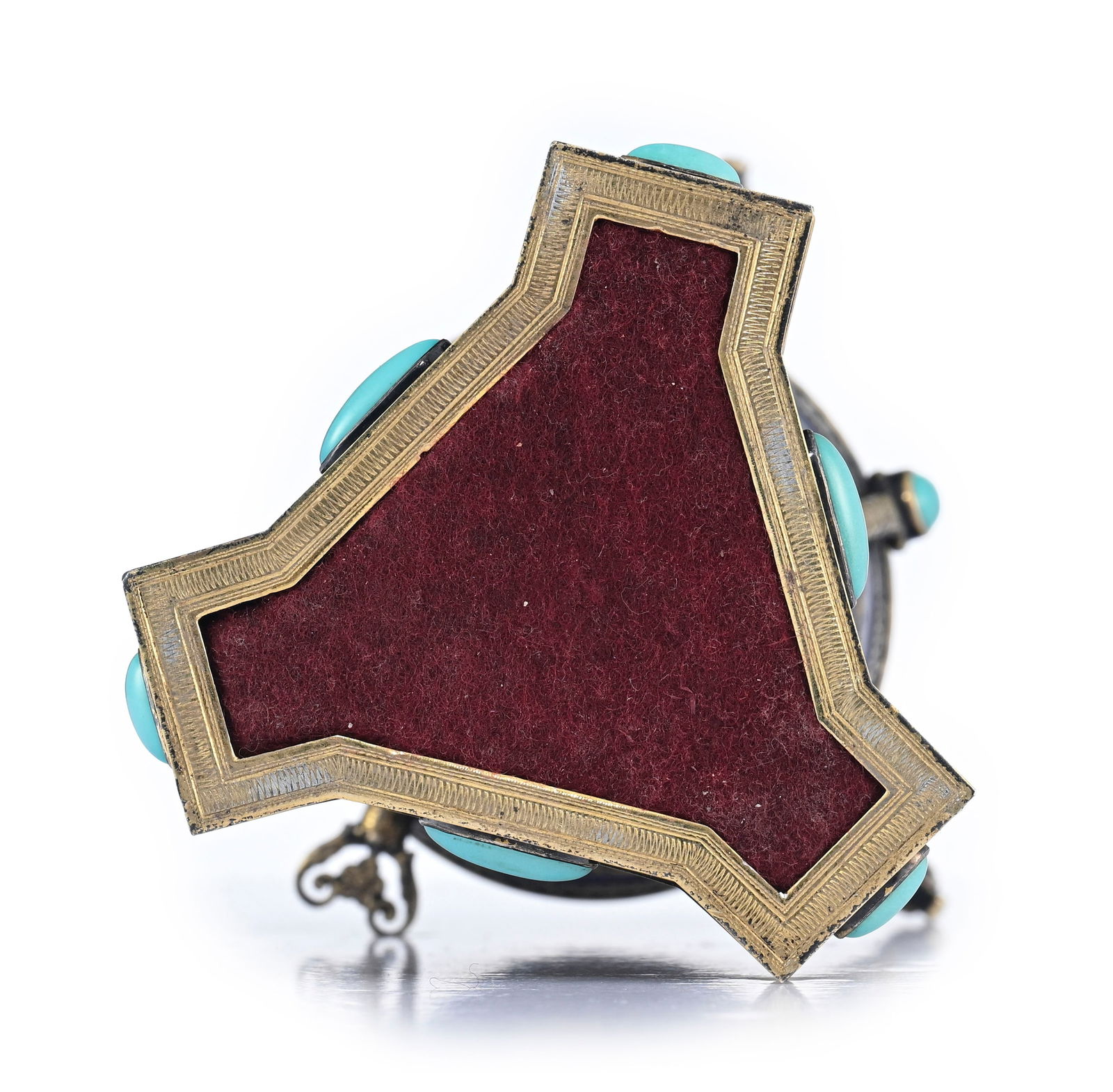 Horloge à cercle tournant en forme d’œuf, avec boîte à musique, XXe s., da - 14